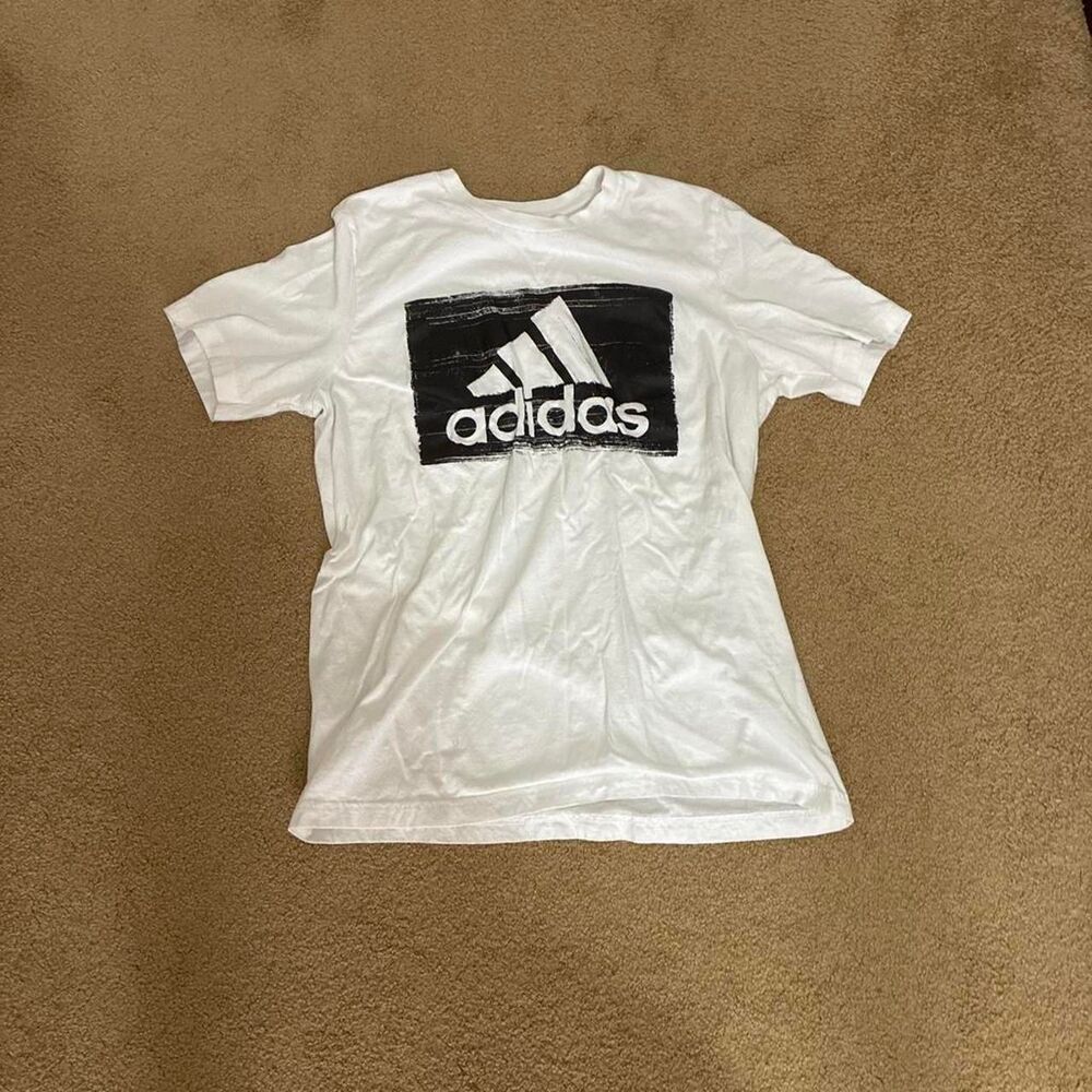 Adidas Men's White T-shirt